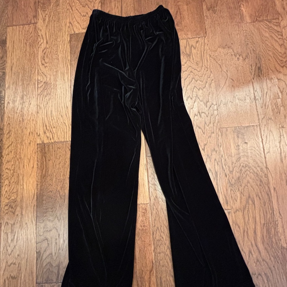 Ralph Lauren Velveteen Long  Pants, Black